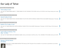 Tablet Screenshot of ourladyoftahoe.blogspot.com