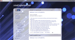 Desktop Screenshot of juliaenglishteacher.blogspot.com