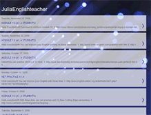 Tablet Screenshot of juliaenglishteacher.blogspot.com