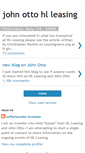 Mobile Screenshot of johnottohlleasing.blogspot.com
