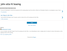 Tablet Screenshot of johnottohlleasing.blogspot.com