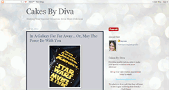 Desktop Screenshot of cakesbydiva.blogspot.com