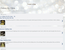 Tablet Screenshot of cakesbydiva.blogspot.com