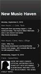 Mobile Screenshot of newmusichaven.blogspot.com