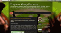 Desktop Screenshot of aliancaesportiva.blogspot.com