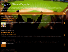 Tablet Screenshot of aliancaesportiva.blogspot.com