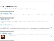 Tablet Screenshot of filmgrouplondon.blogspot.com