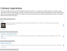 Tablet Screenshot of culinaryinspirations.blogspot.com