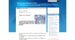Desktop Screenshot of dineroporinternetgratis.blogspot.com