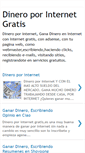 Mobile Screenshot of dineroporinternetgratis.blogspot.com