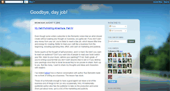 Desktop Screenshot of goodbyedayjob.blogspot.com