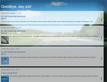 Tablet Screenshot of goodbyedayjob.blogspot.com