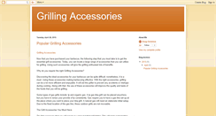 Desktop Screenshot of grillaccessories.blogspot.com