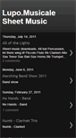 Mobile Screenshot of lupomusicale.blogspot.com