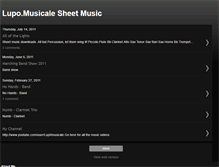 Tablet Screenshot of lupomusicale.blogspot.com