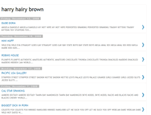 Tablet Screenshot of harryhairybrown.blogspot.com