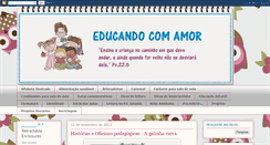 Desktop Screenshot of educandocomamor10.blogspot.com