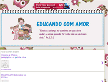 Tablet Screenshot of educandocomamor10.blogspot.com
