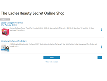 Tablet Screenshot of ladies-beauty-secret-onlineshop.blogspot.com