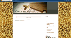 Desktop Screenshot of cindybijoux.blogspot.com