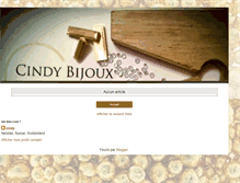 Tablet Screenshot of cindybijoux.blogspot.com