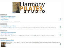 Tablet Screenshot of harmonypilatesstudio.blogspot.com