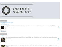 Tablet Screenshot of open-source-festival.blogspot.com