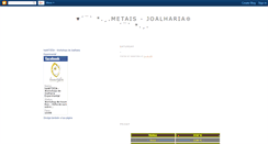 Desktop Screenshot of metalheartjoia.blogspot.com
