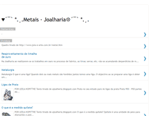 Tablet Screenshot of metalheartjoia.blogspot.com