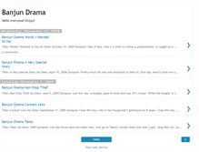Tablet Screenshot of banjundramas.blogspot.com
