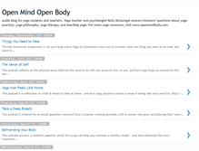 Tablet Screenshot of openmindbody.blogspot.com