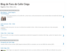 Tablet Screenshot of calleciegafans.blogspot.com