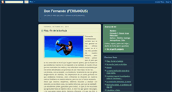 Desktop Screenshot of donfernando.blogspot.com