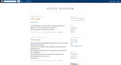Desktop Screenshot of celticavenger.blogspot.com