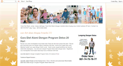 Desktop Screenshot of cara-diet-alami.blogspot.com