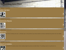 Tablet Screenshot of crumblingintodust.blogspot.com