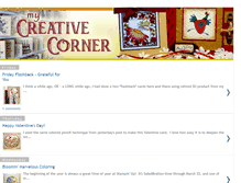 Tablet Screenshot of my-creative-corner.blogspot.com