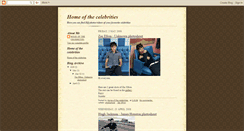 Desktop Screenshot of homeofthecelebrities.blogspot.com