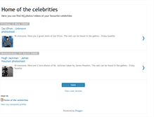 Tablet Screenshot of homeofthecelebrities.blogspot.com