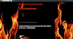 Desktop Screenshot of finalmentetihotrovato.blogspot.com