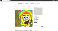 Desktop Screenshot of freesoftwarzdownload.blogspot.com