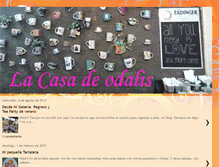 Tablet Screenshot of lacasadeodalis.blogspot.com