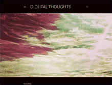 Tablet Screenshot of didjitalthoughts.blogspot.com