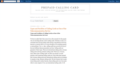 Desktop Screenshot of callingcard-prepaid.blogspot.com