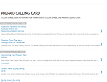 Tablet Screenshot of callingcard-prepaid.blogspot.com