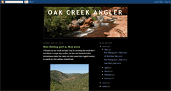 Desktop Screenshot of oakcreekangler.blogspot.com