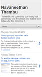 Mobile Screenshot of navaneethant.blogspot.com