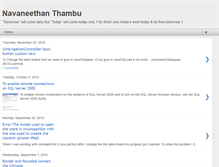 Tablet Screenshot of navaneethant.blogspot.com