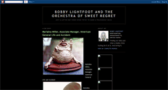 Desktop Screenshot of bobbylightfoot.blogspot.com