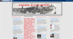 Desktop Screenshot of mormonblogosphere.blogspot.com